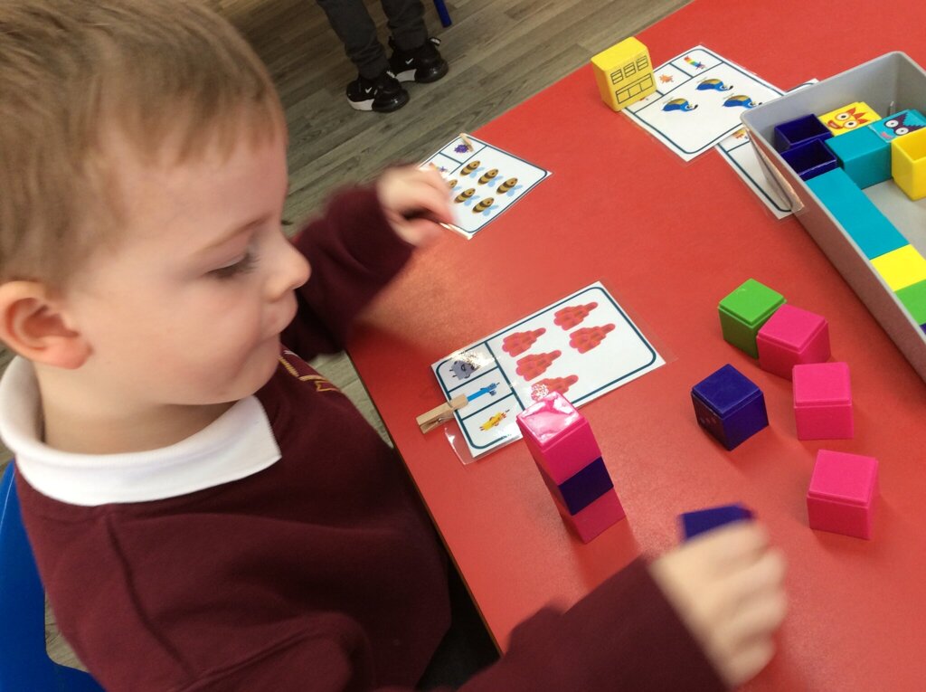 Image of World Maths Day in Nursery