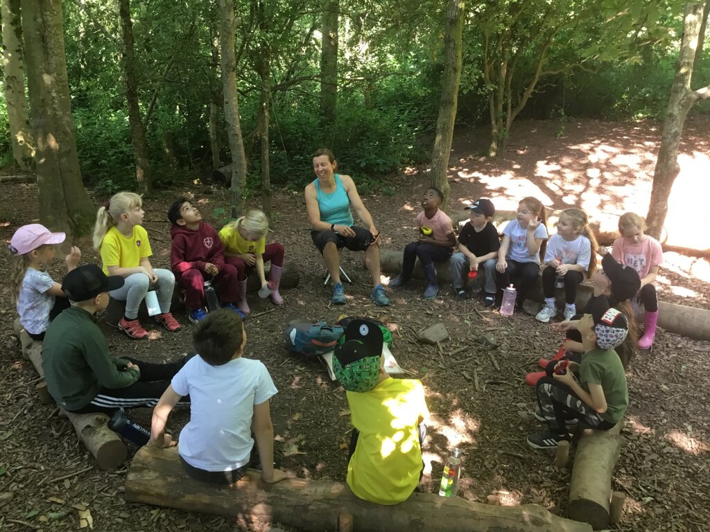Image of Year 2 at Forest School