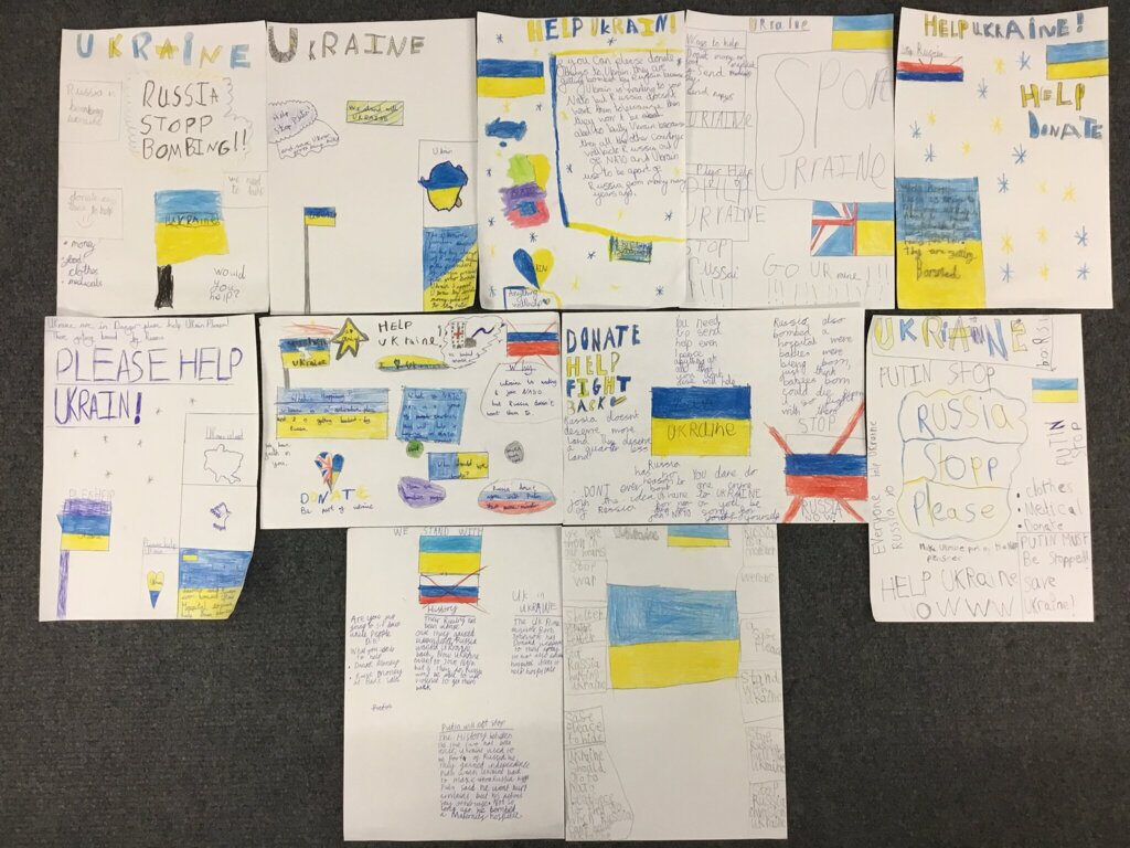 Image of Year 4 Support Ukraine 