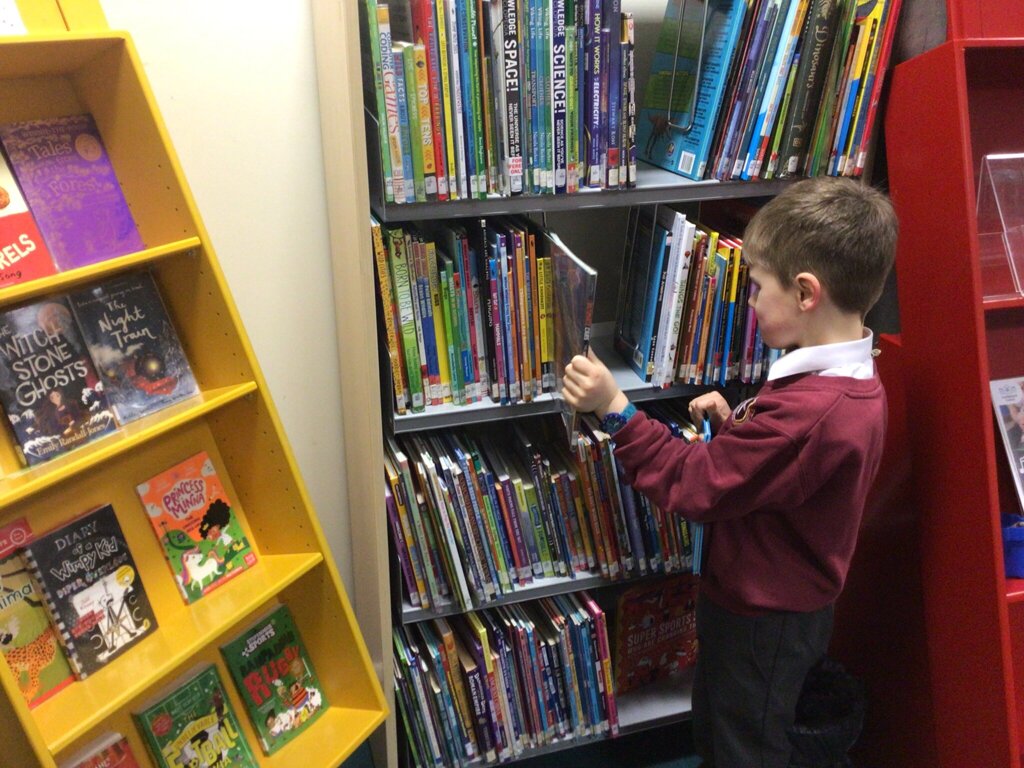 Image of Year 1 Visit Egremont Library 