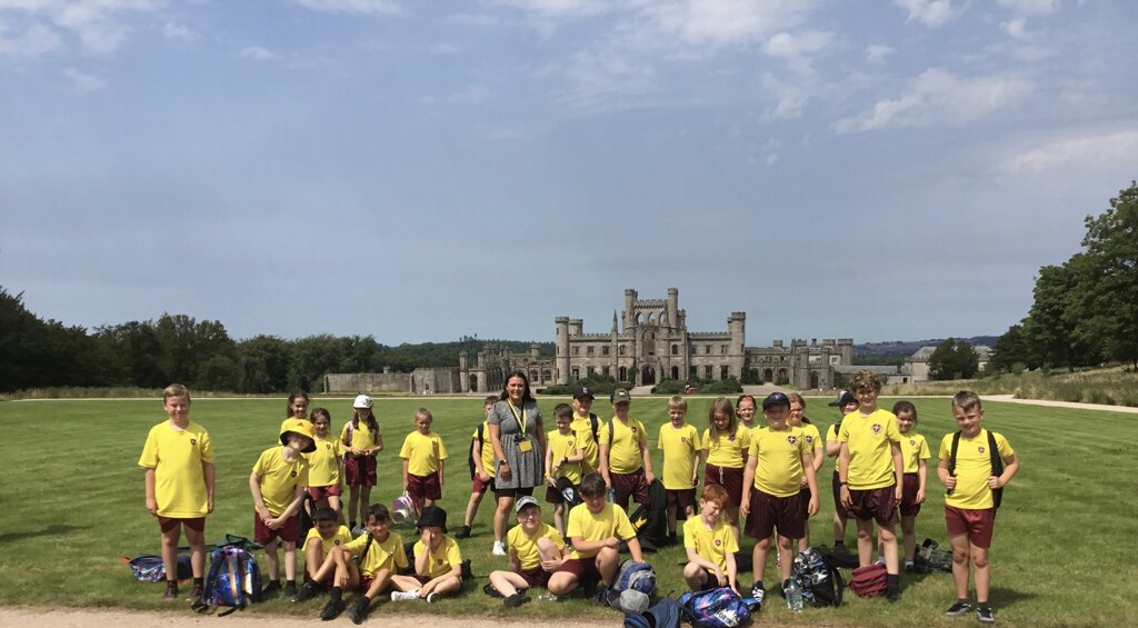 Image of Y3 go to Lowther Castle 2022