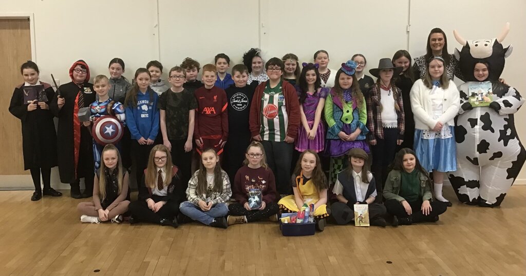 Image of World Book Day 2022 in Y6