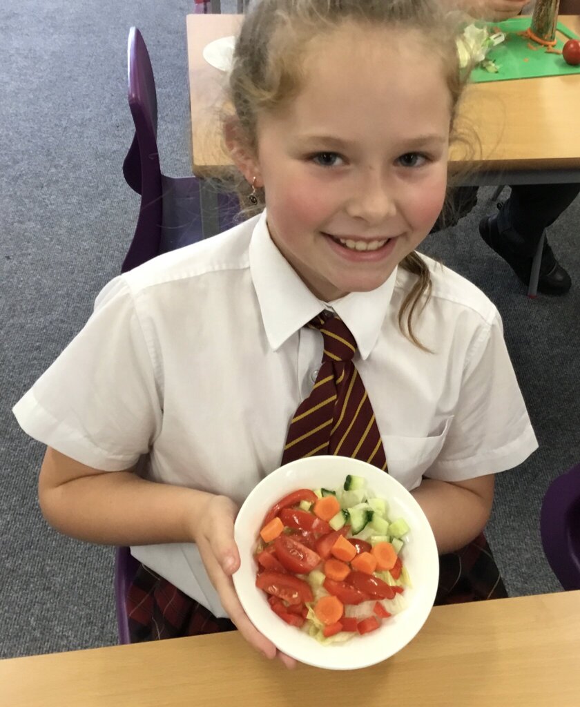 Image of Making Mezze Bowls In Year 5 