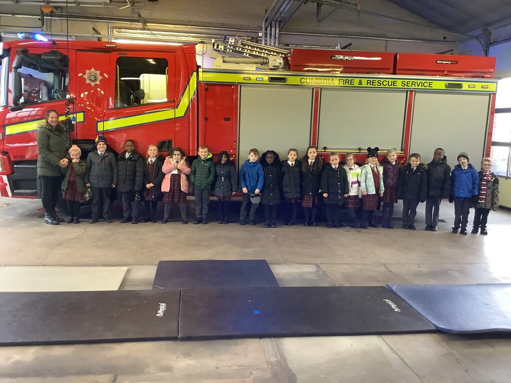 Image of Year 2 Fire Station Visit 2023
