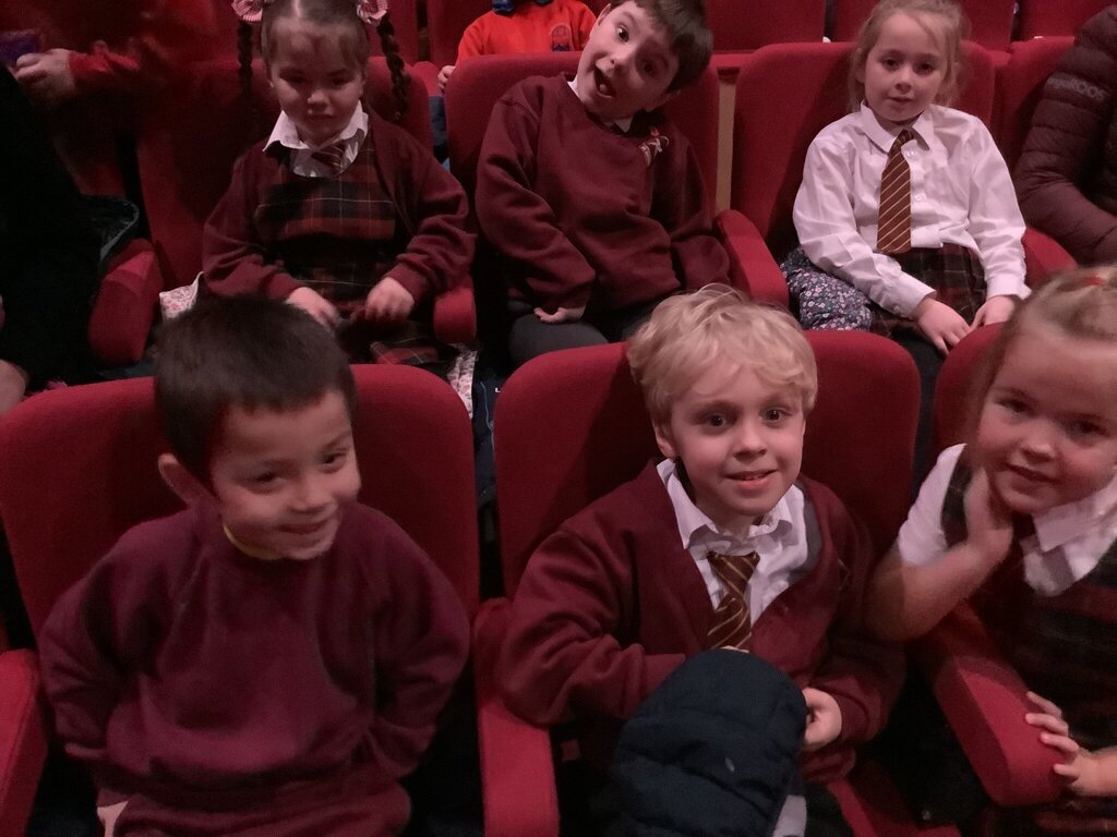 Image of Year 1 at the Pantomime.