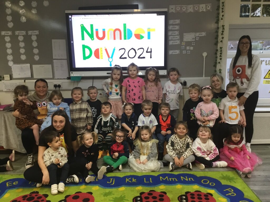 Image of 2024 NSPCC Number Day in Nursery