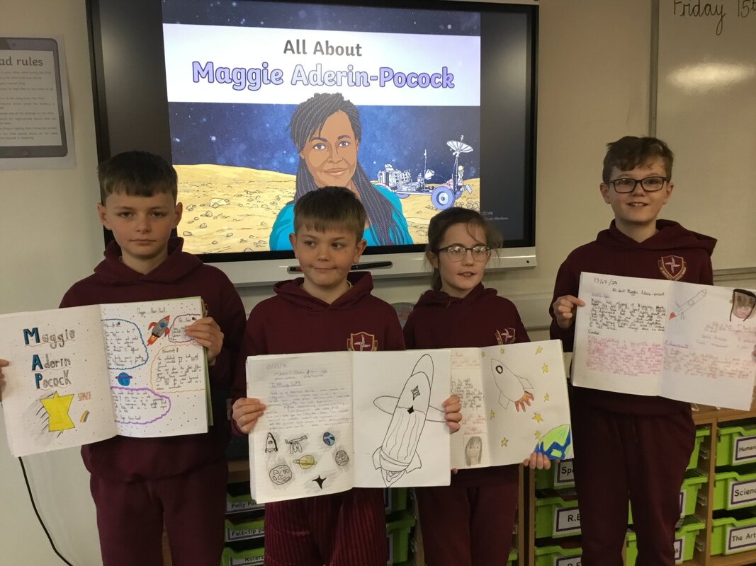 Image of Science Week: Year 6 learn about Maggie Aderin-Pocock