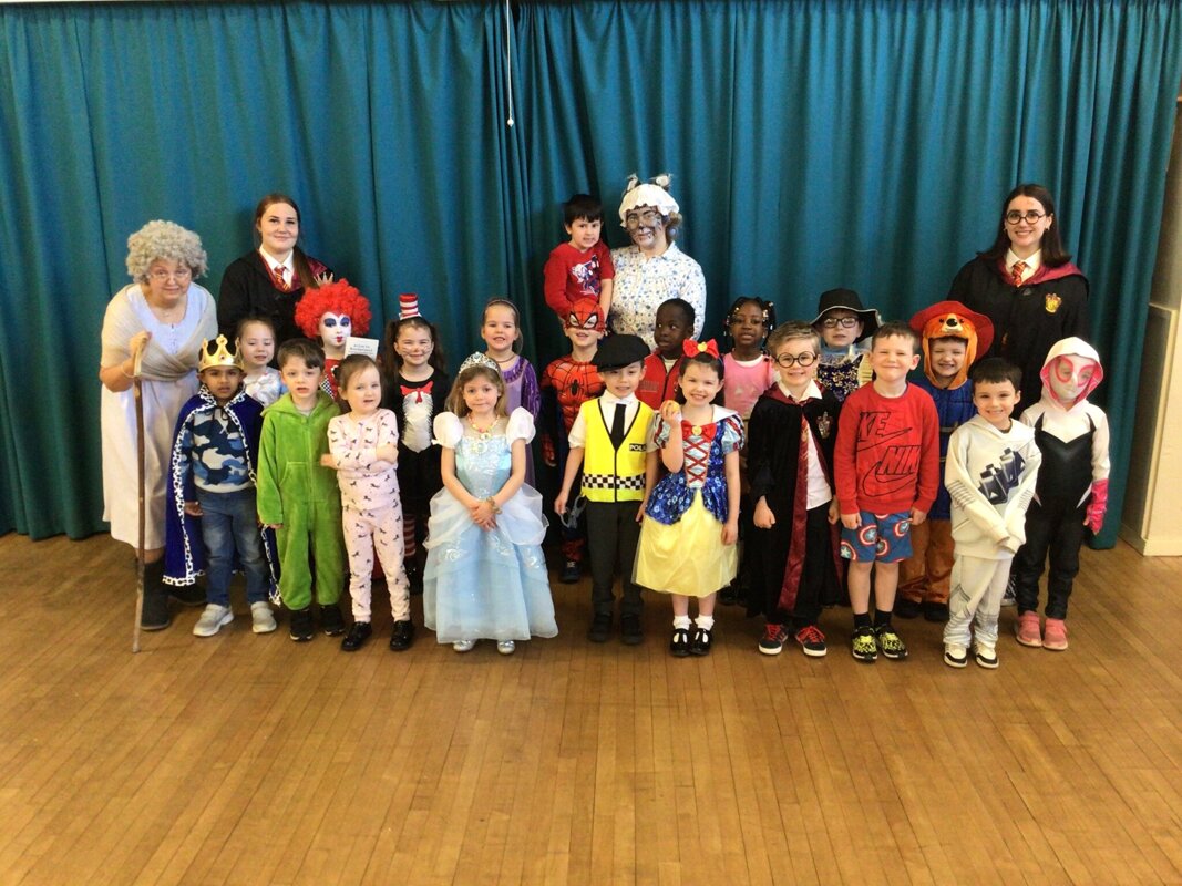 Image of World Book Day in Year 1