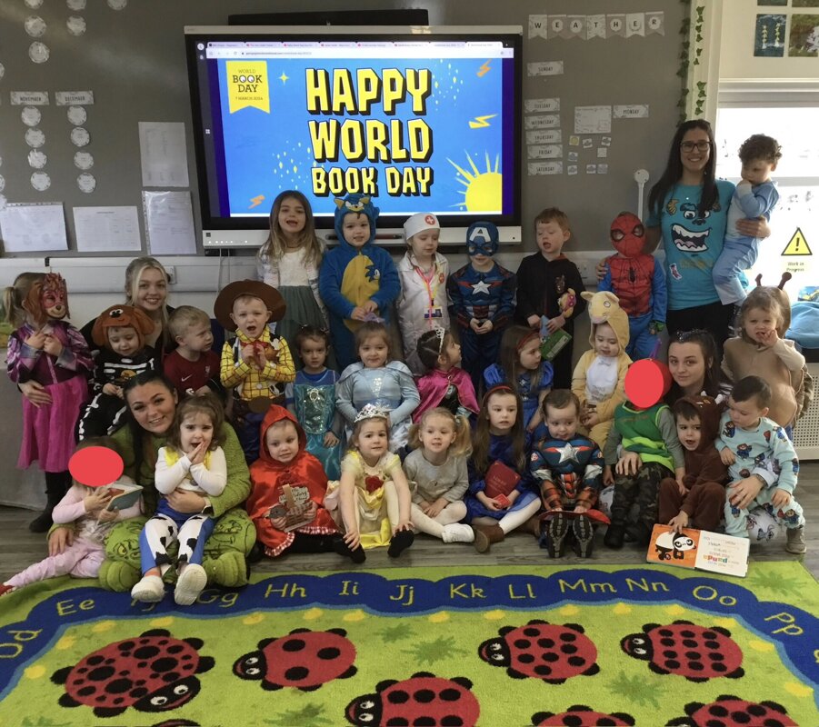Image of 2024 World Book Day in Nursery