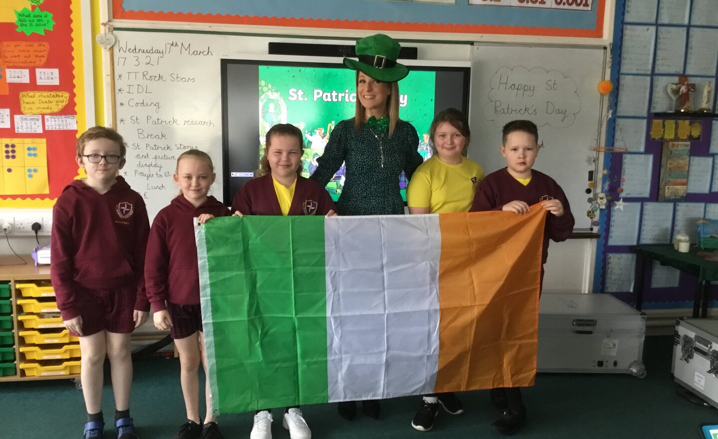 Image of St.Patrick’s Day in Y5