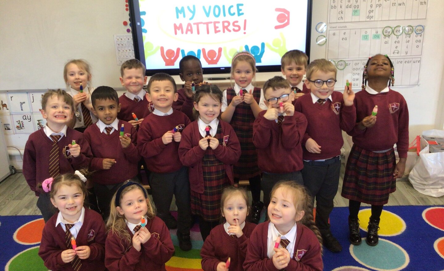 Image of ‘My Voice Matters’ Year 1 make worry dolls