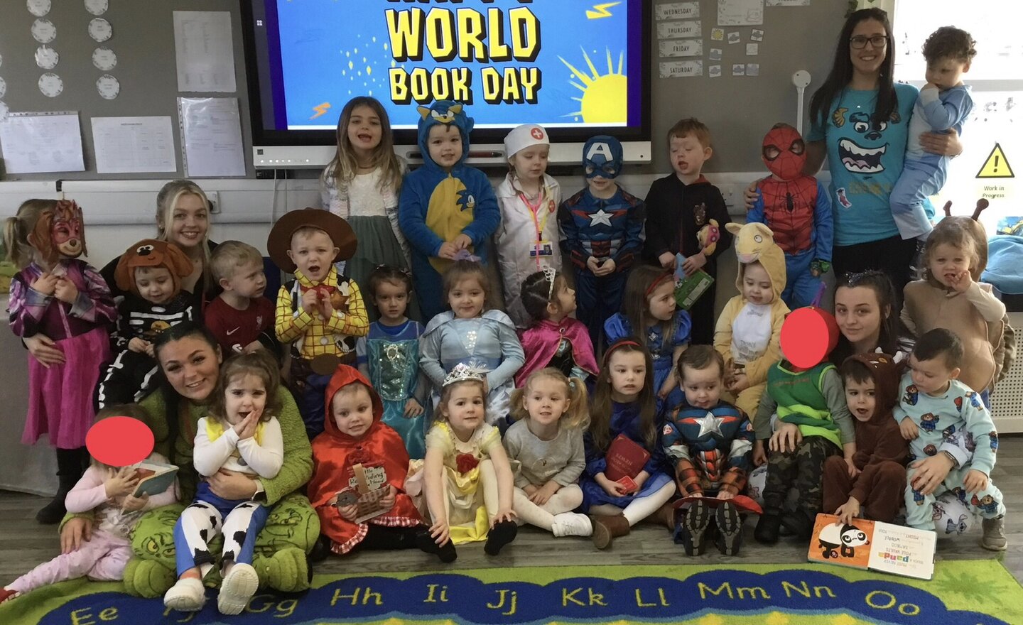 Image of 2024 World Book Day in Nursery