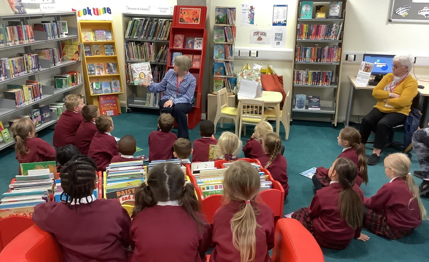 Image of Year 2 Library Visit