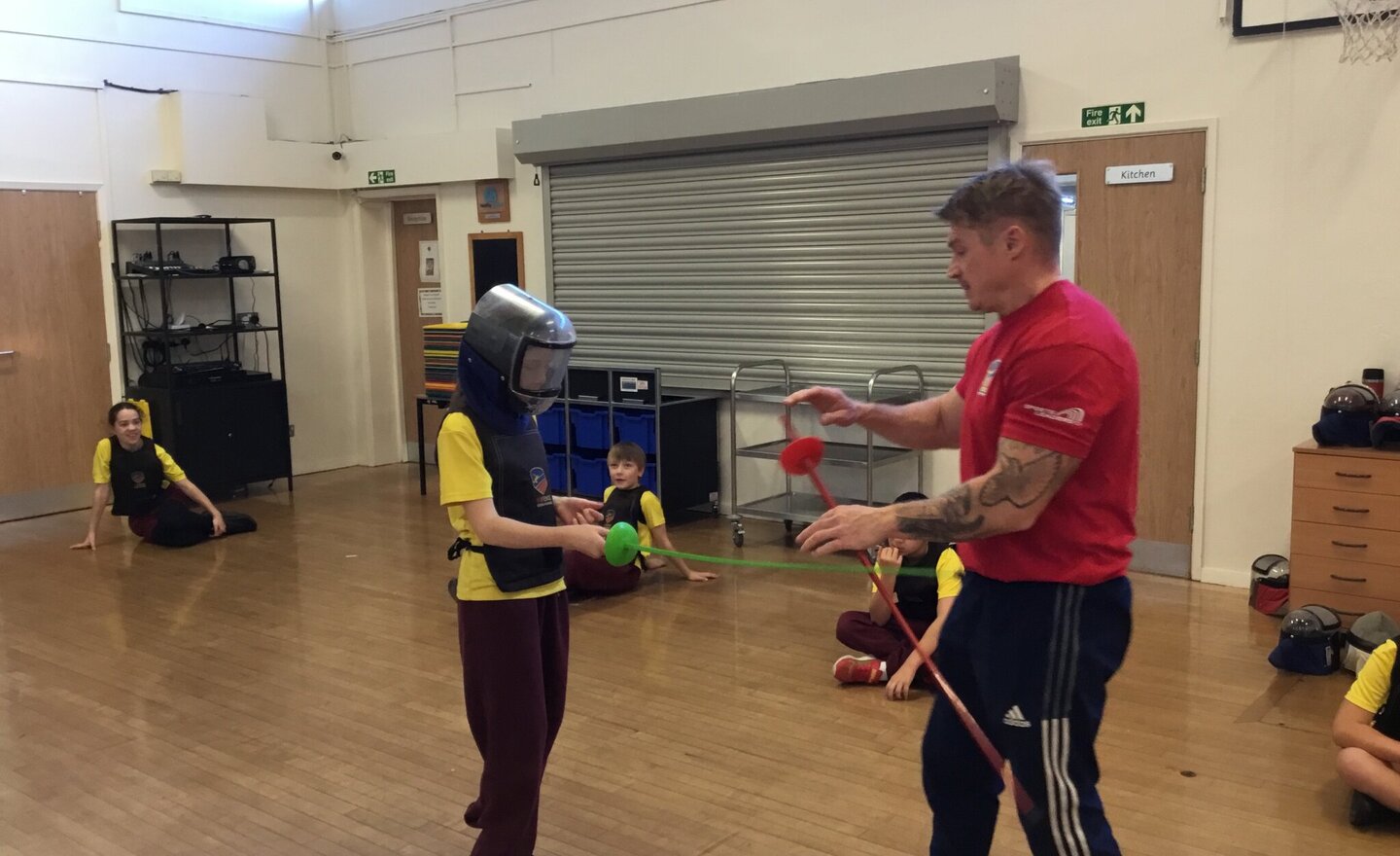 Image of Fencing in Year 5